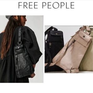 Free People Jagger Leather Sling
